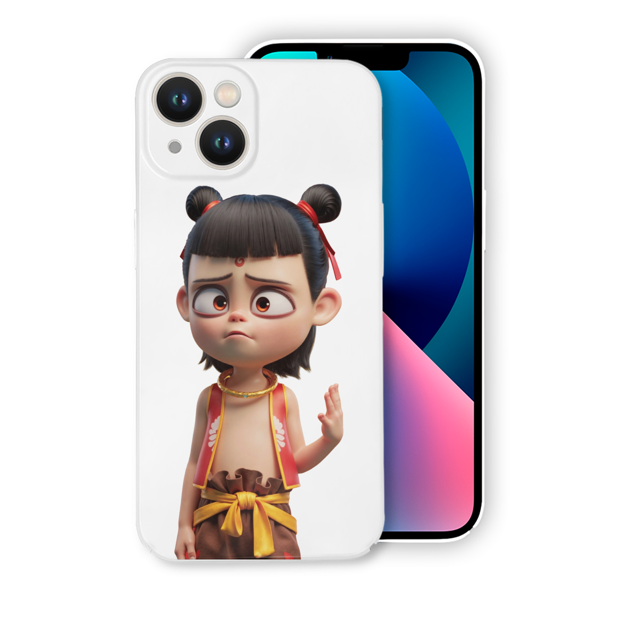 （画像用） Ne Zha 2 ナタ 魔童の大暴れ 【iPhone 14シリーズ対応】ハードケース